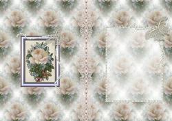 Roses Pearls & Lace Insert