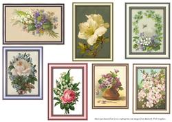 Framed Floral Toppers