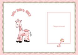 Baby Girl Insert