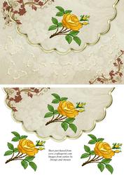 Floral Envelope Card 1
