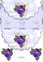 Floral Envelope Card 4