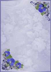 Pansy Backing Paper