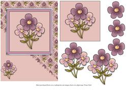 Cute Flower Card