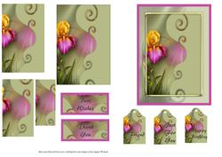 Orchid Pyramid/topper