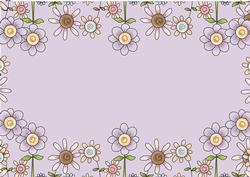 Cute Flowers Background