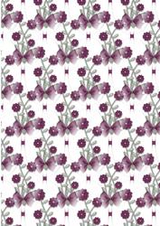 Flowers and Bows Backing Paper