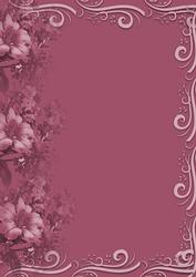 Flowers & Flourishes Backing Paper 4