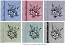 Flowers and Butterflies Toppers