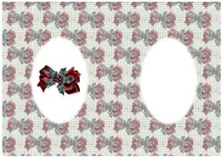 Xmas Bows & Holly Insert