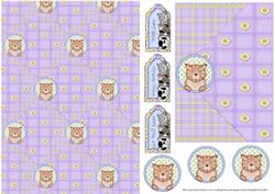 Little Kittens Quick Card
