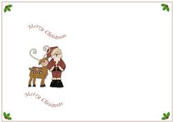 Xmas Insert Santa