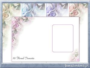 10 Floral Inserts