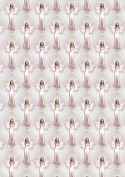 Pink Fairy Backing Paper