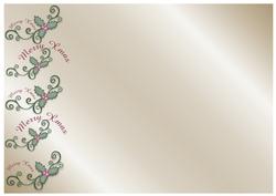 Gold Merry Xmas Backing Paper
