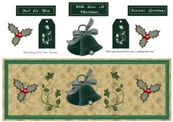 Xmas Large Dl Card