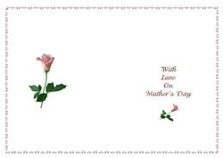 Mother's Day Insert 2