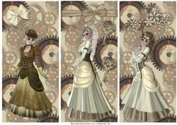 Steampunk Ladies Toppers