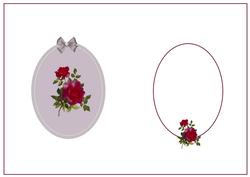 Pearl Framed Floral Insert 5