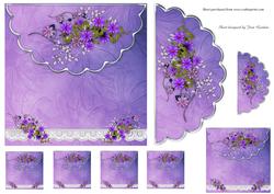 Floral Envelope Toppers 1