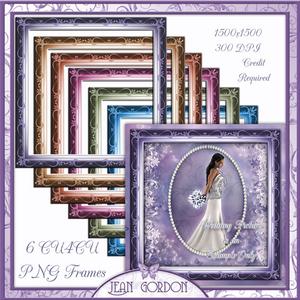 6 Cu4cu Scroll Frames