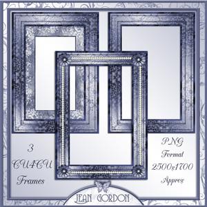 3 Blue Frames Cu4cu