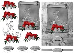 Red Roses Scroll