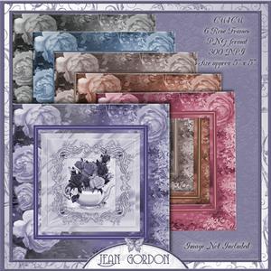 6 Cu4cu Rose Frames