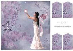Flowers,fairy and Butterflies