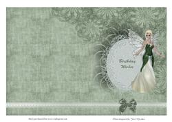 Fairy Cut and Fold Card