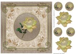Yellow Rose Topper