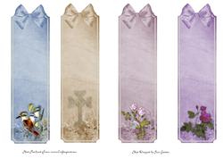 Floral Bookmarks Set 2