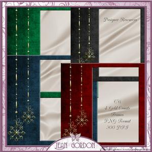 Cu Gold Ornate Frames