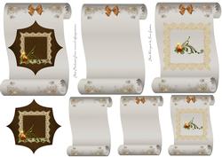 Xmas Scroll Toppers