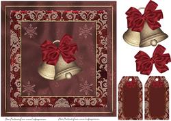 8x8 Xmas Bells Topper