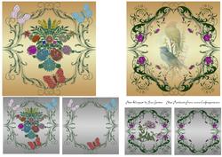 Fancy Floral Toppers