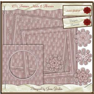 Cu Frames,mats & Flowers