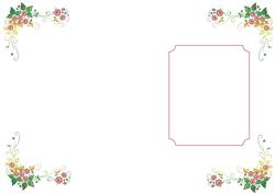 Floral Insert Blank