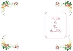 With Love on Your Special Day