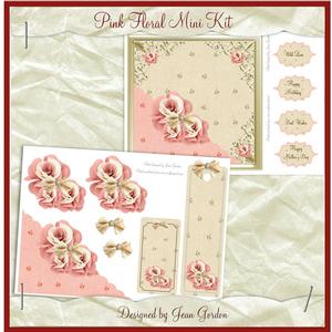 Pink Floral Mini Kit