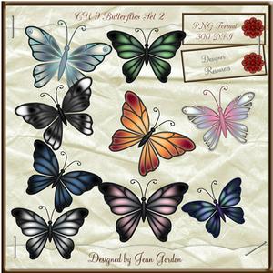 Cu 9 Butterflies Set 2