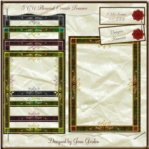 Cu Flourish Ornate Frames
