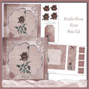 Rustic Rose 8x8 Mini Kit