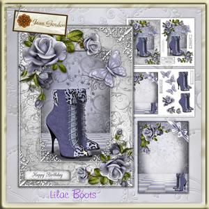 Lilac Boots Mini Kit
