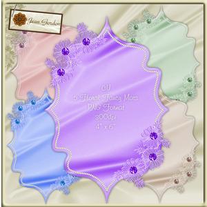 Cu 5 Floral Fancy Frames