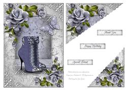 Lilac Boots Topper