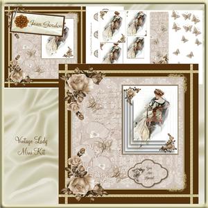 Vintage Lady Mini Kit