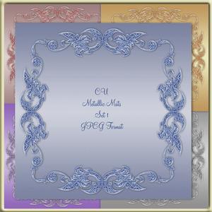 Cu 5 Metallic Style Mats