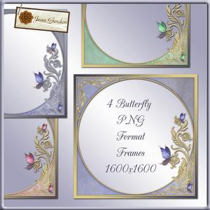 Cu 4 Butterfly Frames