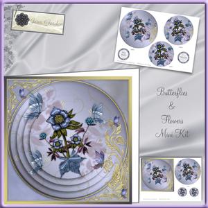 Flowers & Butterflies Mini Kit