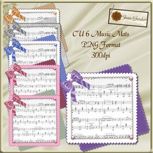 Cu 6 Music Mats